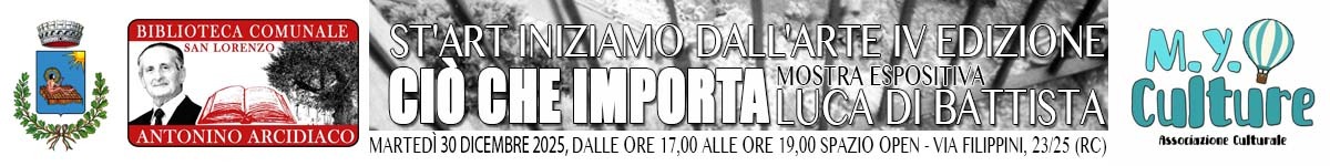 ST’ART INIZIAMO DALL’ARTE